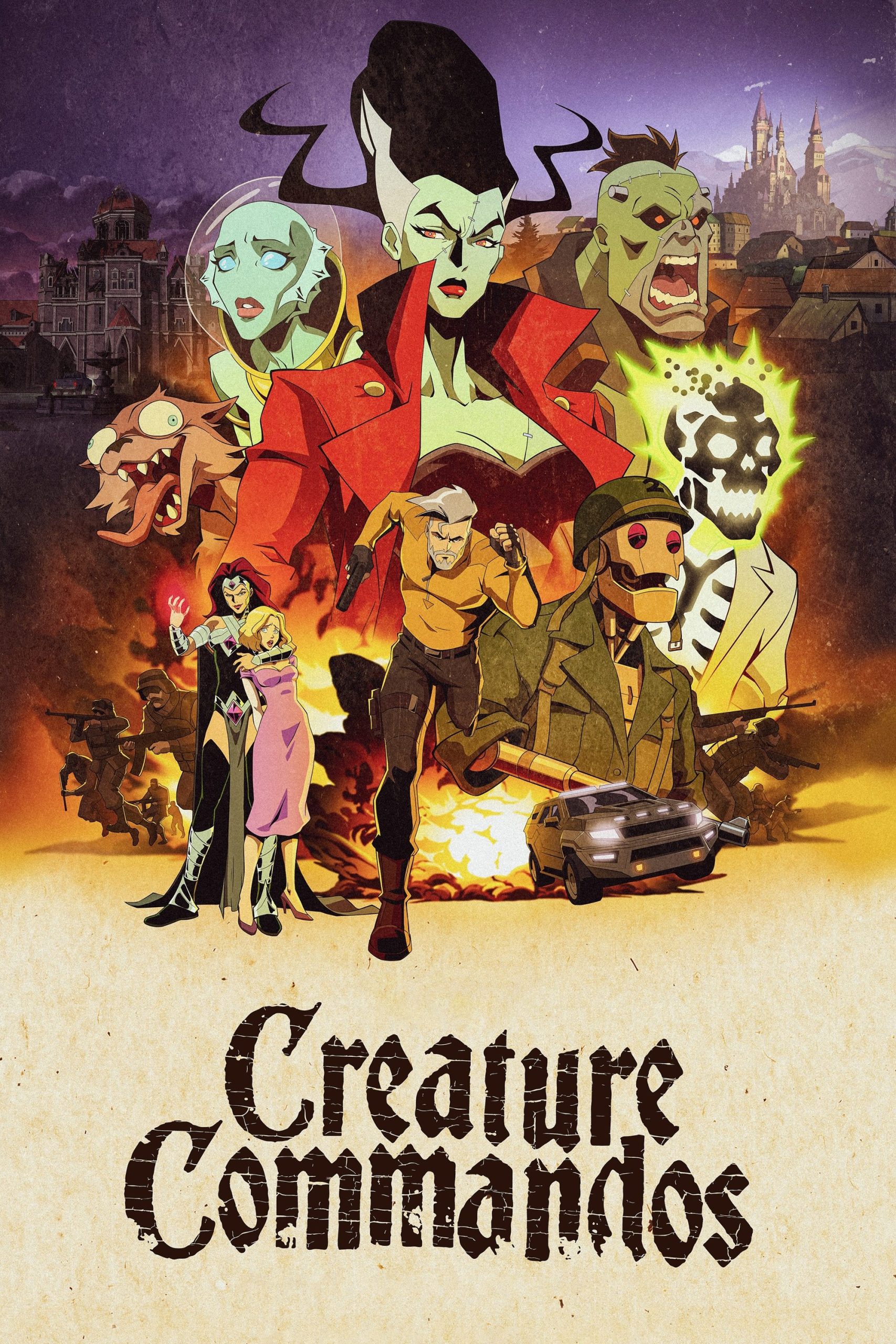 Creature Commandos (Season 1) WEB-DL English 1080p 720p & 480p [x264/10Bit-HEVC] DDP5.1 | Full Series