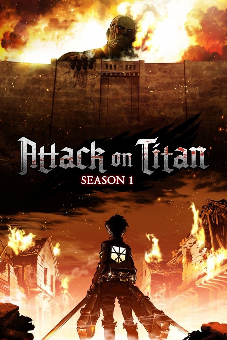 Attack on Titan (Season 1) WEB-DL [Hindi (ORG 2.0) & English] 1080p 720p & 480p Dual Audio x264 DD2.0 | Full Series